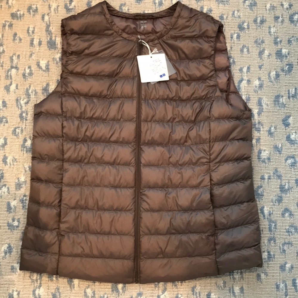 NWT Uniqlo Ultra Light Down Vest